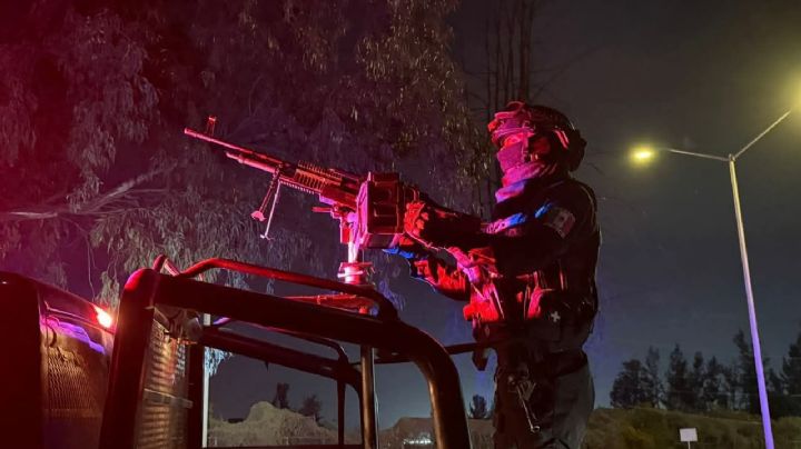 Atacan con drones a policías estatales en Teocaltiche, Jalisco