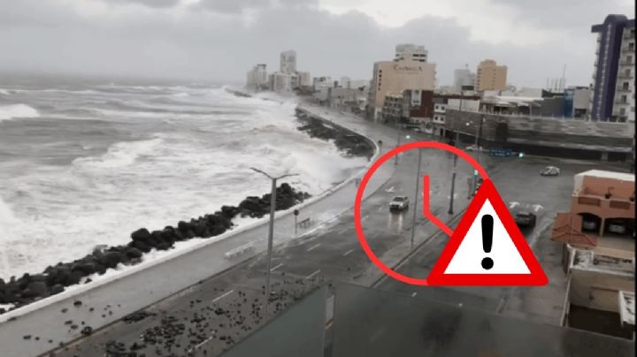 ¿A qué hora estará más fuerte el norte explosivo en Veracruz?