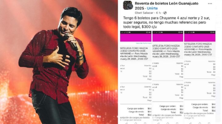 Están desatados los revendedores; venden boletos gratuitos para ver a Chayanne