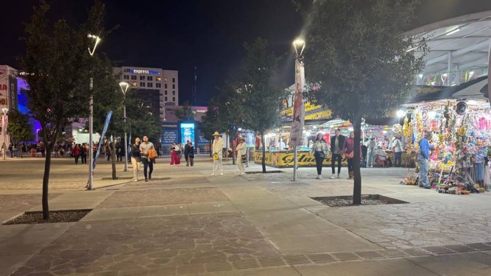 Por ser día feriado en la ciudad de León se esperaba gran afluencia en la Feria pero hubo poca asistencia.