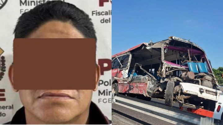 Cae por homicidio trailero implicado en choque de camión en autopista Veracruz - La Antigua