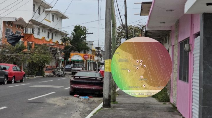 Frente frío en Veracruz: Así puedes ver la velocidad del norte en tiempo real