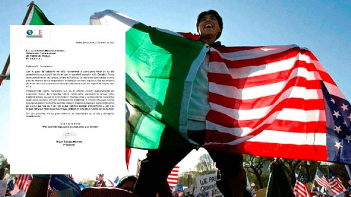 Esto dice la carta que asociación migrante envió a Julio Menchaca