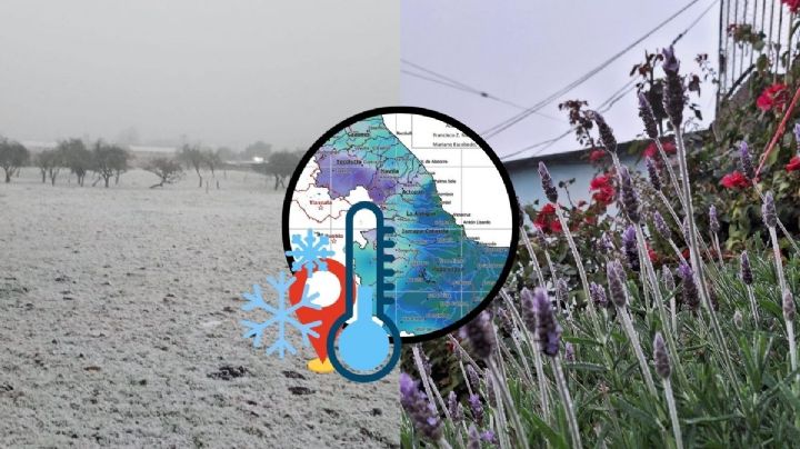 Estos municipios de Veracruz amanecieron más fríos hoy 22 de enero; algunos a -3°C