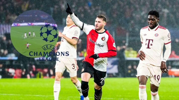 Así fue el doblete que Santiago Giménez le marcó al Bayern Múnich en Champions League