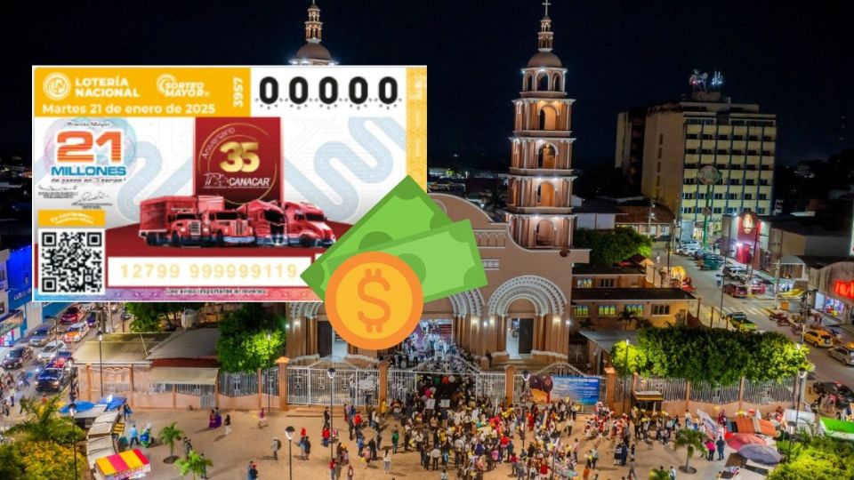 Cae premio de 300,000 pesos en Acayucan, al sur de Veracruz