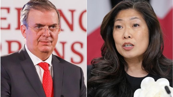 Ebrard y ministra de Comercio de Canadá abordan amenaza de aranceles de Trump