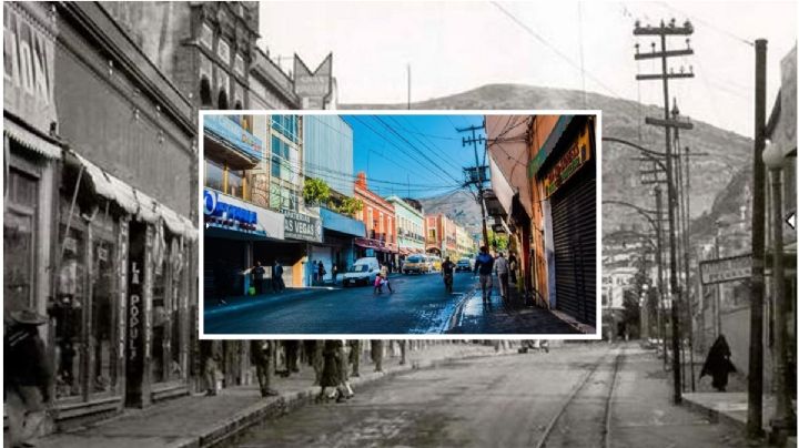Así eran las calles de Pachuca con tranvía hace más de 100 años | FOTOS