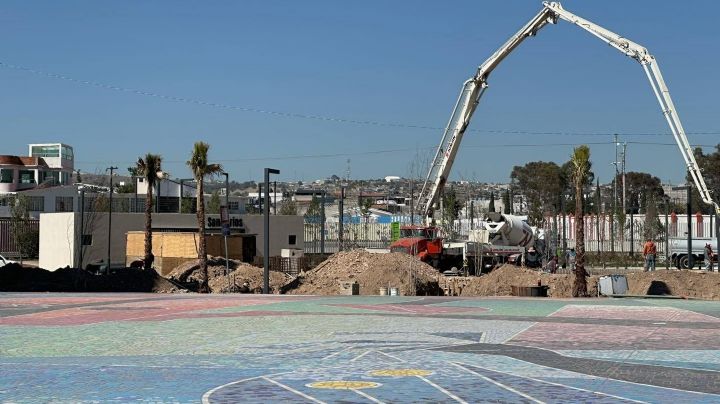 Así va la remodelación del parque David Ben-Gurión de Pachuca | FOTOS