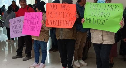 Trabajadores en Tulancingo acusan despidos injustificados, alcaldesa revira con malos manejos