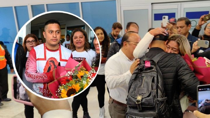 Así fue el reencuentro de Arturo Zacarías con su familia; pasó 430 días secuestrado en el Mar Rojo