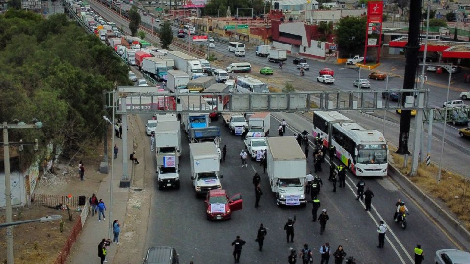 Transportistas anuncian bloqueo masivo en Ecatepec