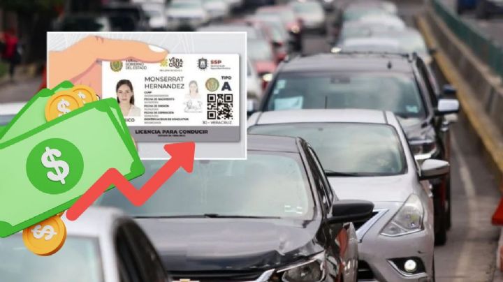 El nuevo costo de la multa en Veracruz por conducir sin licencia; desde el 1 de febrero aumenta