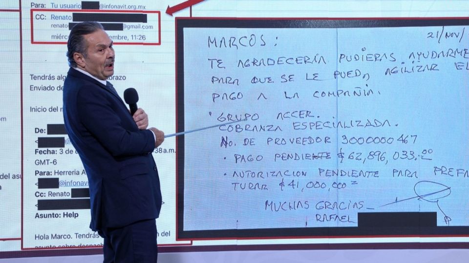 El titular del Infonavit señaló que entre los 18 despachos legales involucrados, algunos estarían incurriendo en conflicto de interés