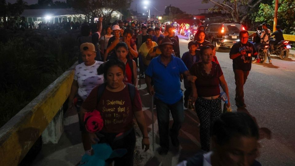 Muchos migrantes han expresado que ahora buscan quedarse en México ante las medidas de Trump.