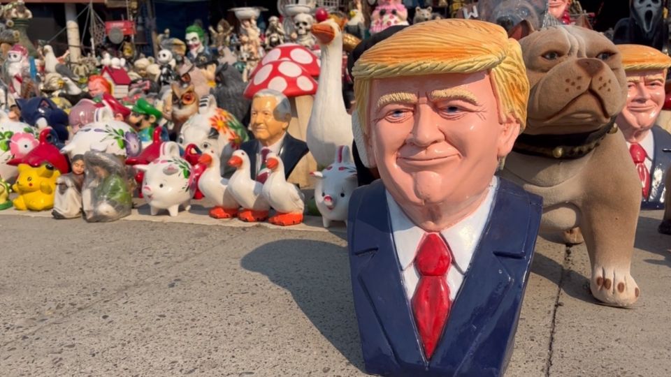 La estatuilla de Donald Trump más grande se vende hasta por 30 dólares