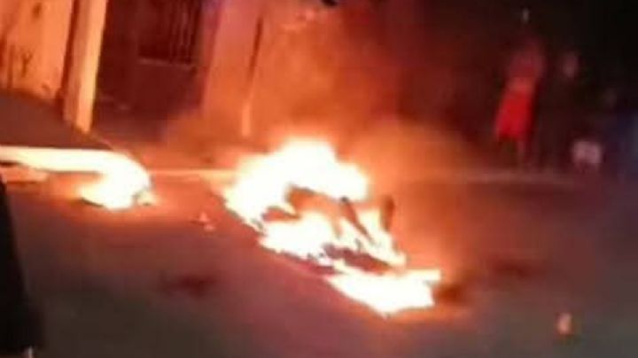 Linchan y calcinan a “El Wero” tras feminicidio en Yucatán