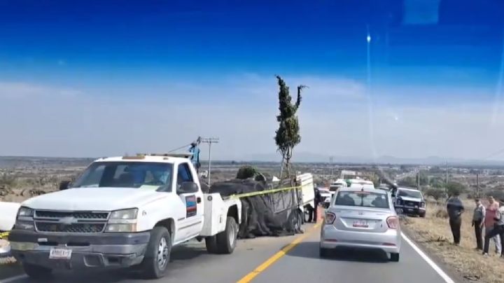 Accidente en carretera de Hidalgo deja un muerto; sigue el tráfico pesado