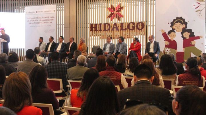En Hidalgo instalan Comité para la Atención y Erradicación de la Violencia Escolar
