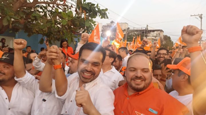 Desde Boca del Río, bastión panista, Máynez se lanza contra Clan Yunes