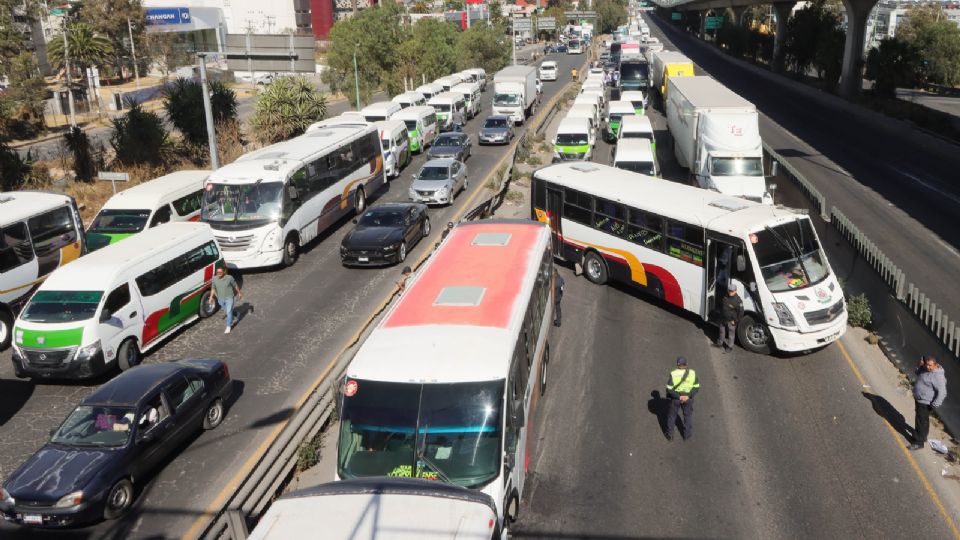 Habrá cierres en la autopista México-Querétaro a partir de esta hora