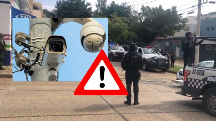 Ejército quita cámaras de seguridad instaladas ilegalmente en calles de Coatzacoalcos