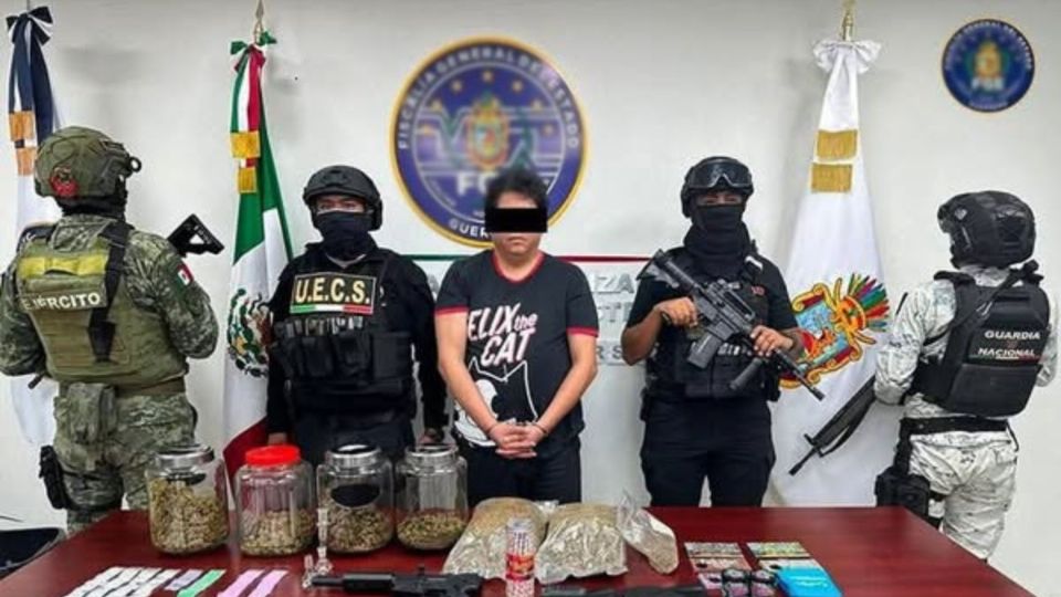 Localizan centro de almacenamiento de droga en casa de Acapulco