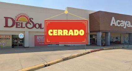 Baja sus cortinas: cierra sucursal de tienda Del Sol en Coatzacoalcos