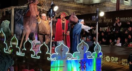 Vuelven las Cabalgatas de Reyes Magos en Pachuca; así se vio el desfile