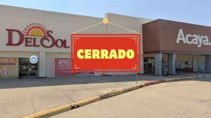 Baja sus cortinas: cierra sucursal de tienda Del Sol en Coatzacoalcos