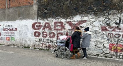 Familias de Tlalpan piden al gobierno calentadores no sólo cobijas