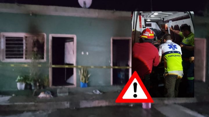 Explota pirotecnia dentro de vivienda en Cuitláhuac; hay dos lesionados de gravedad