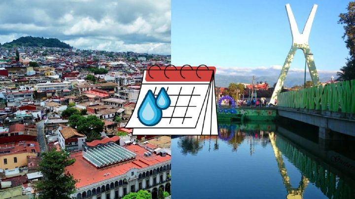 Calendario de Tandeos: Xalapa tendrá agua solo 10 días en lo que resta de enero