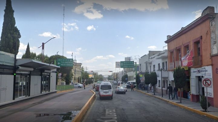 Así se veía la avenida Juárez de Pachuca en 1911, tenía vías del tren