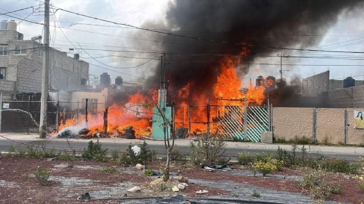 Incendio consume dos casas en Mineral de la Reforma; este fue el saldo