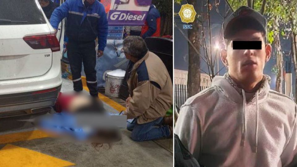 Azcapotzalco: Matan a tiros a pareja en gasolinera de calzada Camarones, Clavería