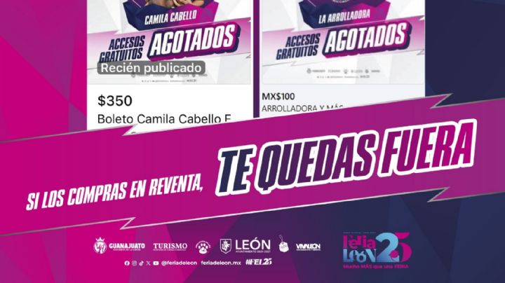 La Feria de León combatirá la reventa de boletos para los conciertos en el Foro Mazda