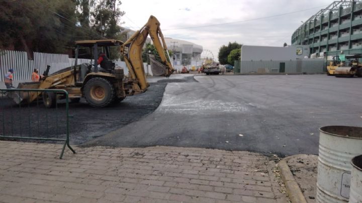 Feria de León: visitantes estrenarán nuevo asfalto en estacionamiento del estadio