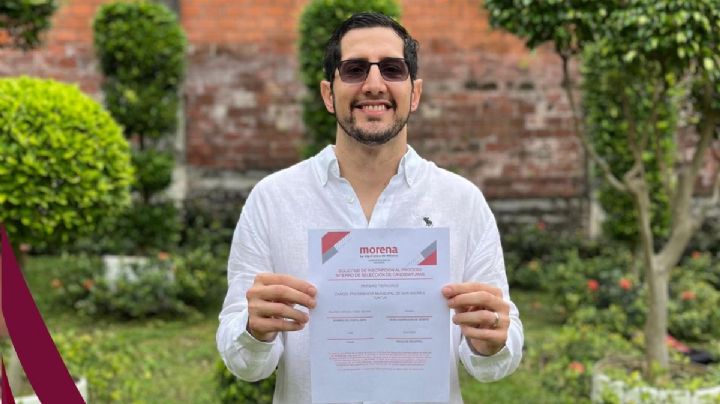 Se registra Ricardo Antonio Rubio Solana por candidatura de Morena en San Andrés Tuxtla