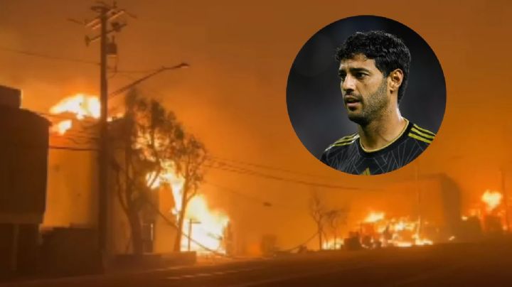 Lujosa casa de Carlos Vela es consumida por incendios en Los Ángeles