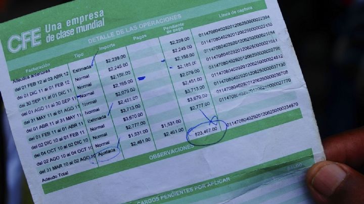 CFE publica lista de estados con tarifa especial: cuándo se aplica y cómo saber si eres beneficiario
