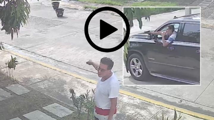 VIDEO: Político Antonio del Río Argudin amenaza con pistola a mujer en Veracruz