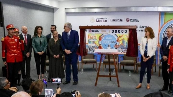 México 68, legado olímpico que destaca la Lotería