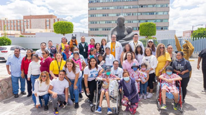 Reconocen el valor de niños guanajuatenses para enfrentar un cáncer