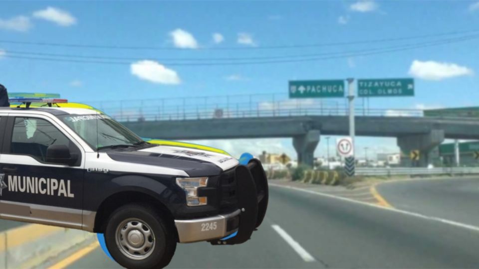 Los hombres viajaban en un vehículo que simulaba ser una patrulla