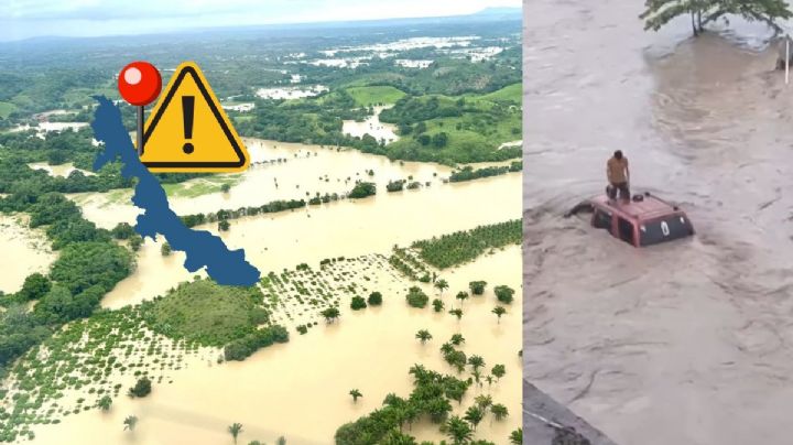 Los 6 municipios de Veracruz de urgente atención por inundaciones; hay 48 afectados