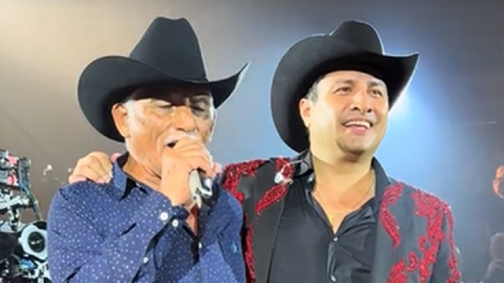 Padre de Julión Álvarez reaparece en el Palenque de las Fiestas de Octubre tras su reciente detención