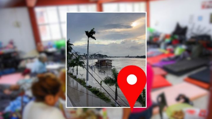 Estos son los 6 albergues activados en Tuxpan por inundación