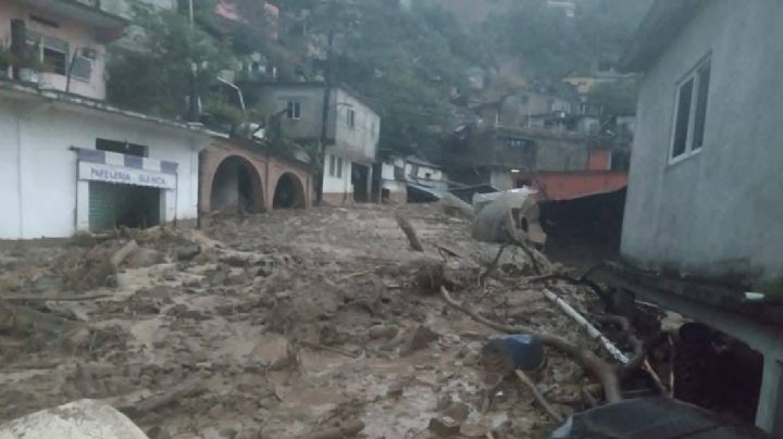Huracán Priscilla en Hidalgo: gobernador Menchaca presenta afectaciones a presidenta Sheinbaum