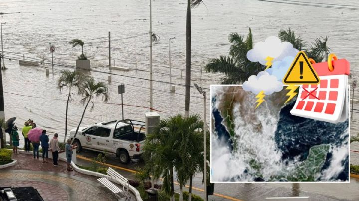 Habrá más lluvias al norte de Veracruz y este día terminarían: Protección Civil